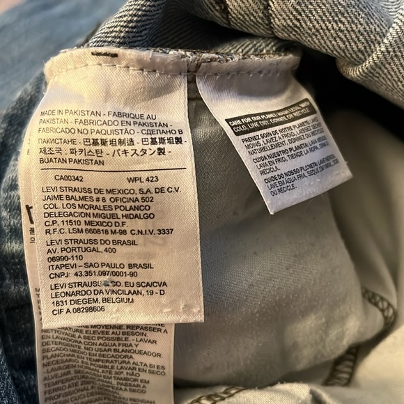 Vintage Levi Mens 514 32x34 - Picture 11 of 16